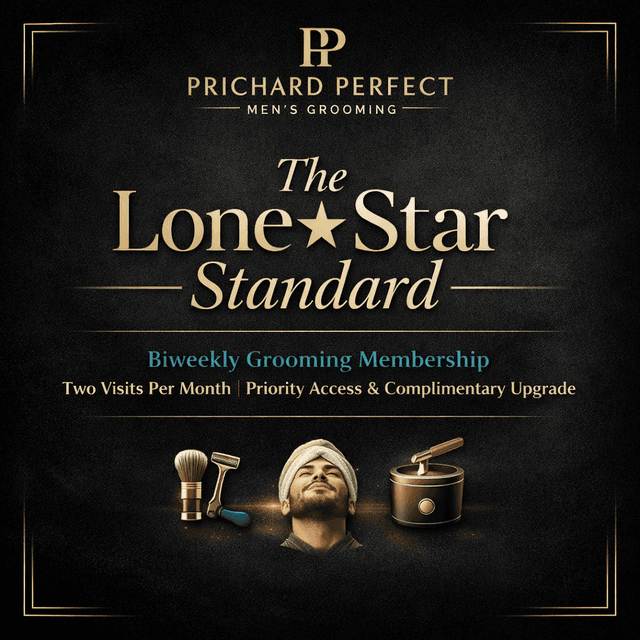 The Lone Star Standard at Prichard Perfect Men’s Grooming in New Braunfels, TX